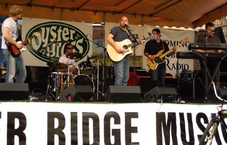Lander at Oyster Ridge Music Festival