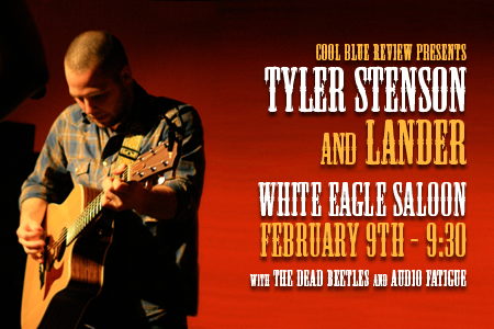 Tyler Stenson and Lander at the White Eagle Saloon