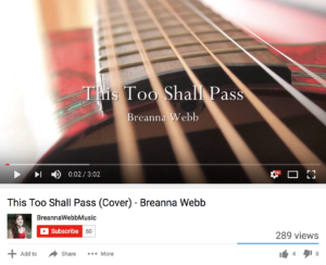 This Too Shall Pass cover song
